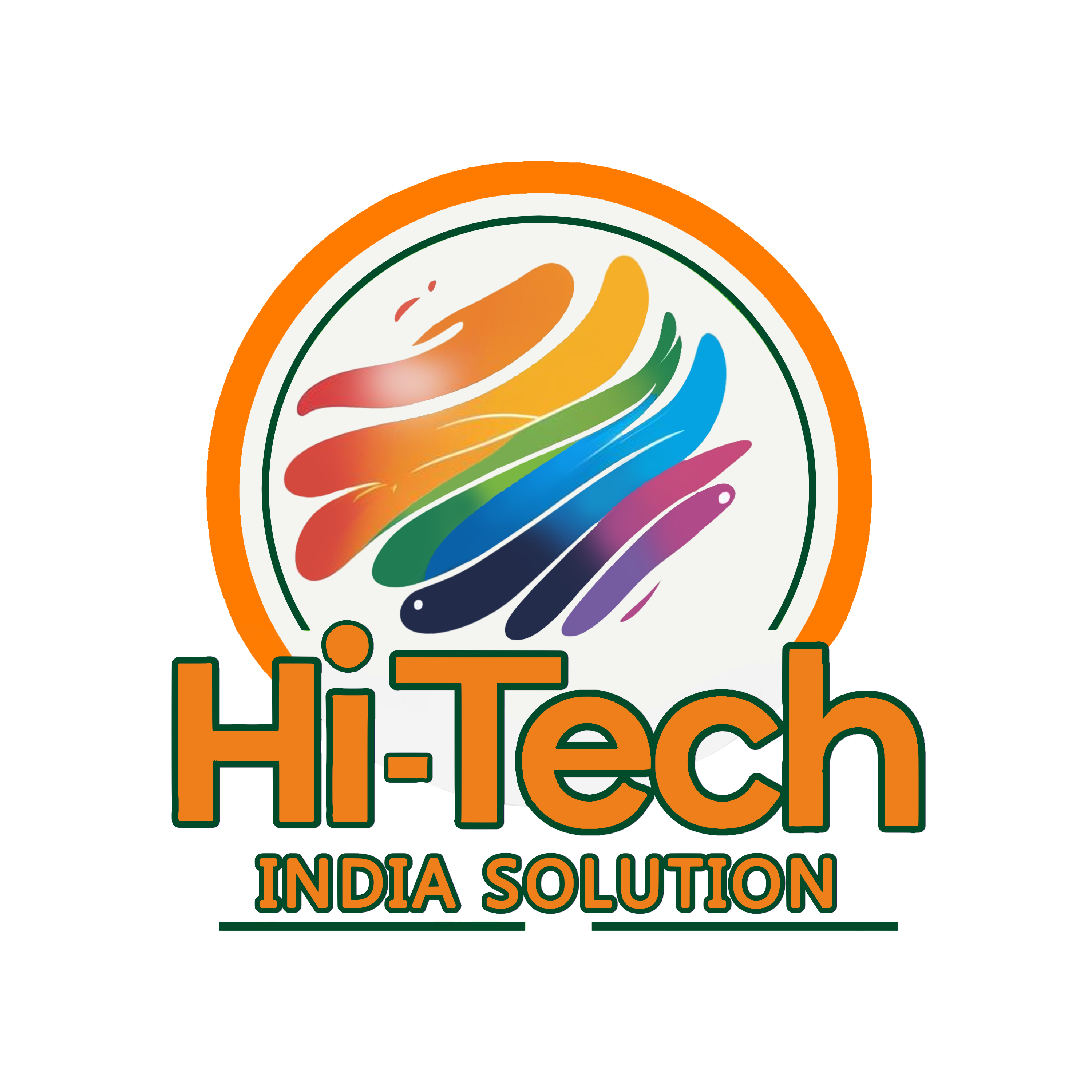 Hi-Tech India Solution Logo
